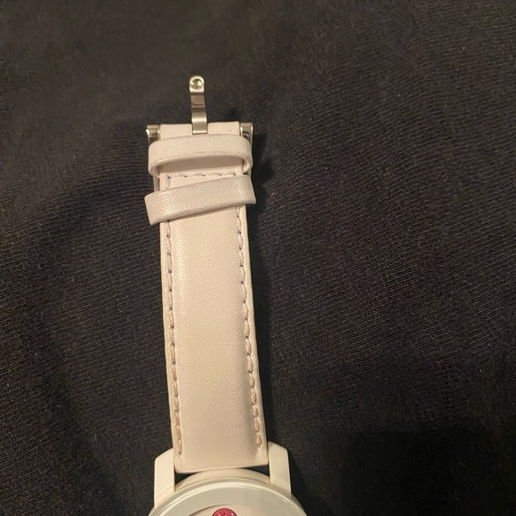 White Movado Bold Watch with Swarovski main image 7